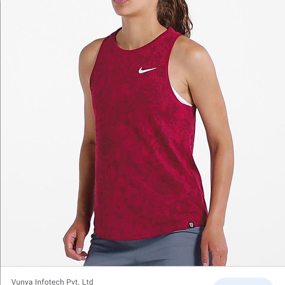 Nike NWT Women’s Red Tank Top ~ Size XL